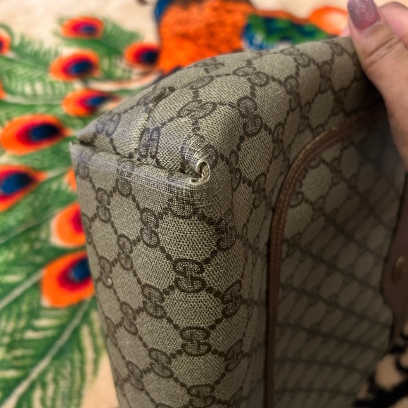 Gucci GG Supreme Web-Trimmed Tote - Picture 10 of 13